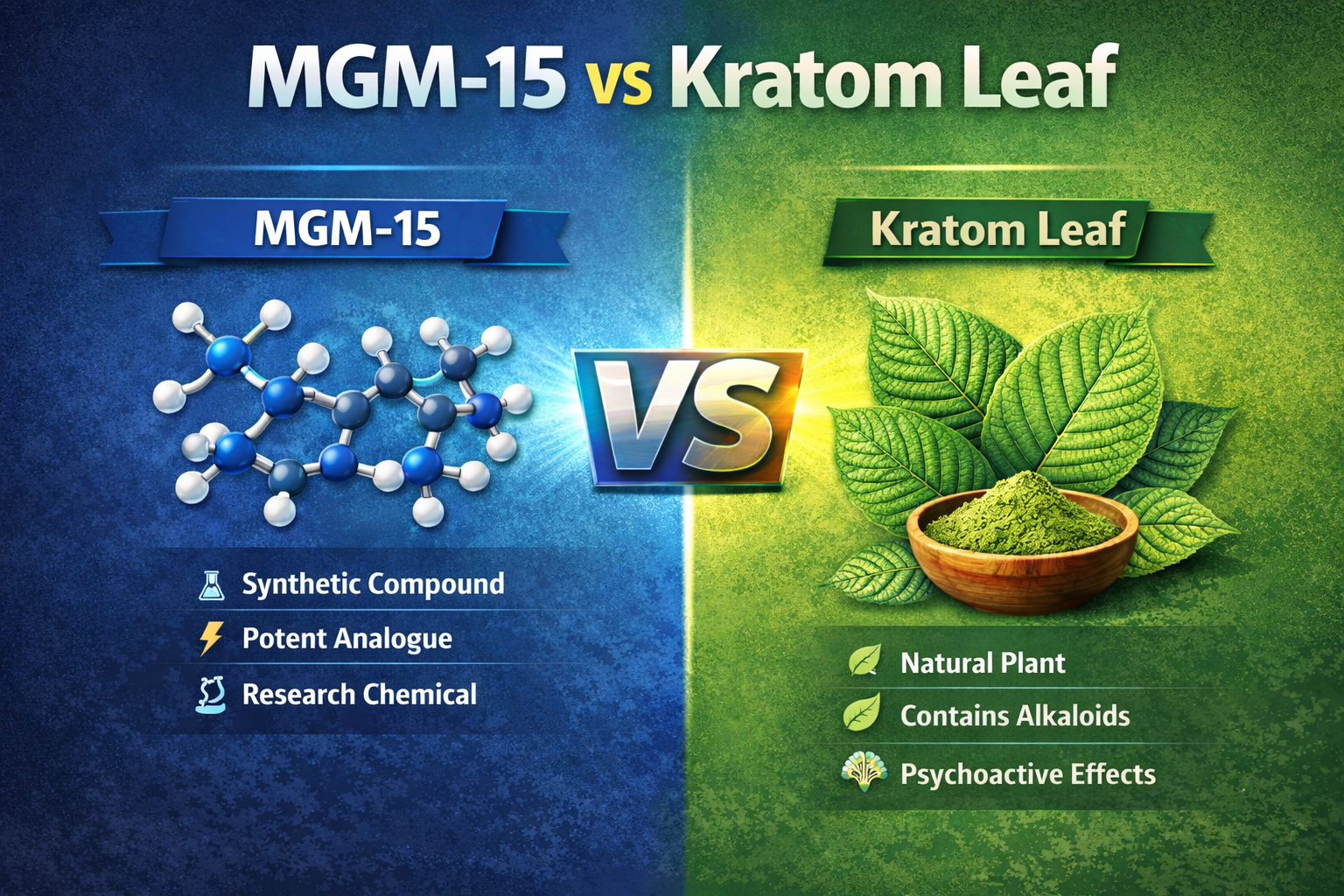 MGM-15 vs Kratom Leaf