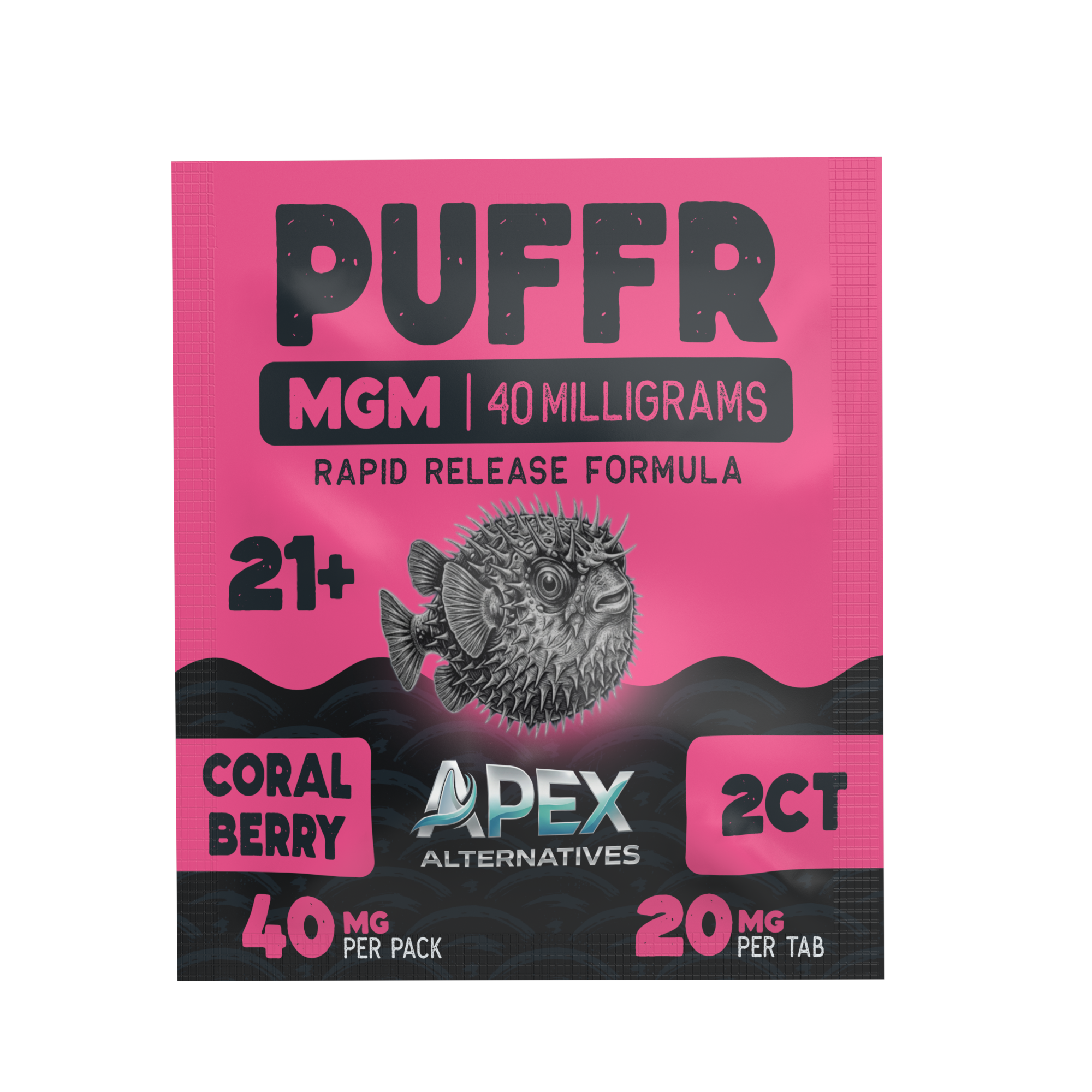 PUFFR 40MG (2ct.) MGM-15 Tablet