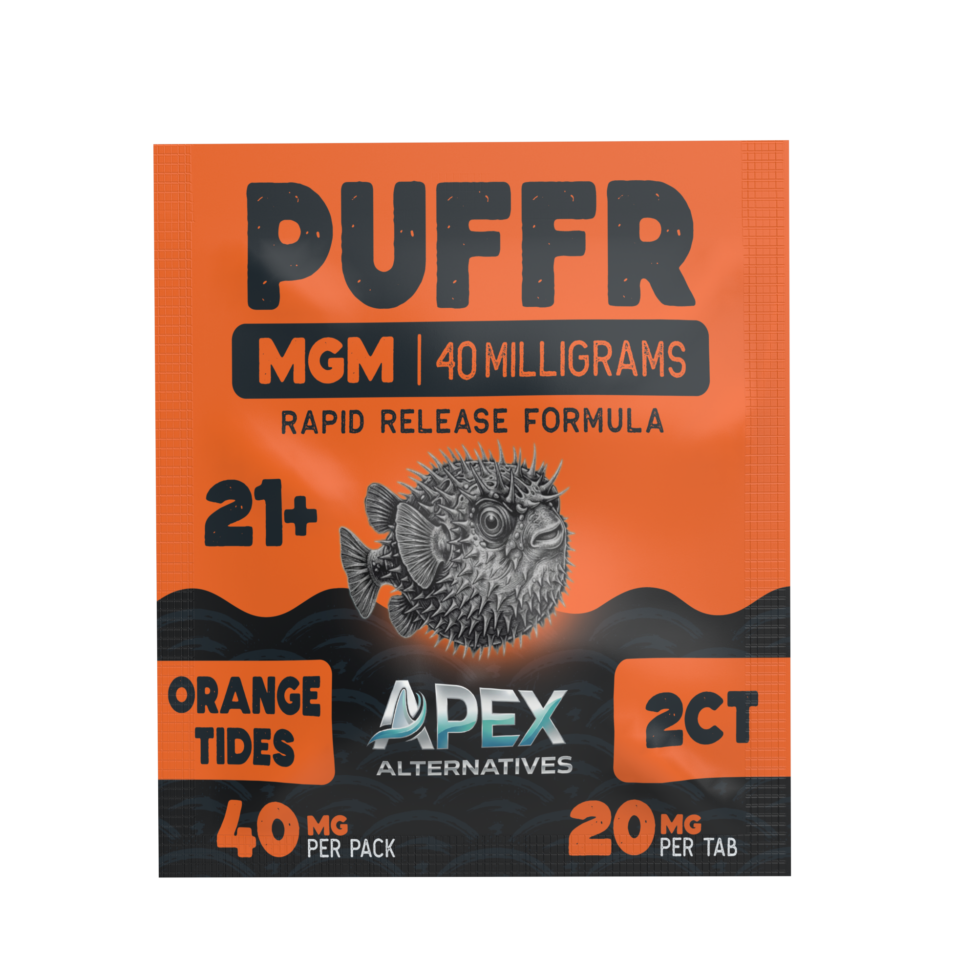 PUFFR 40MG (2ct.) MGM-15 Tablet