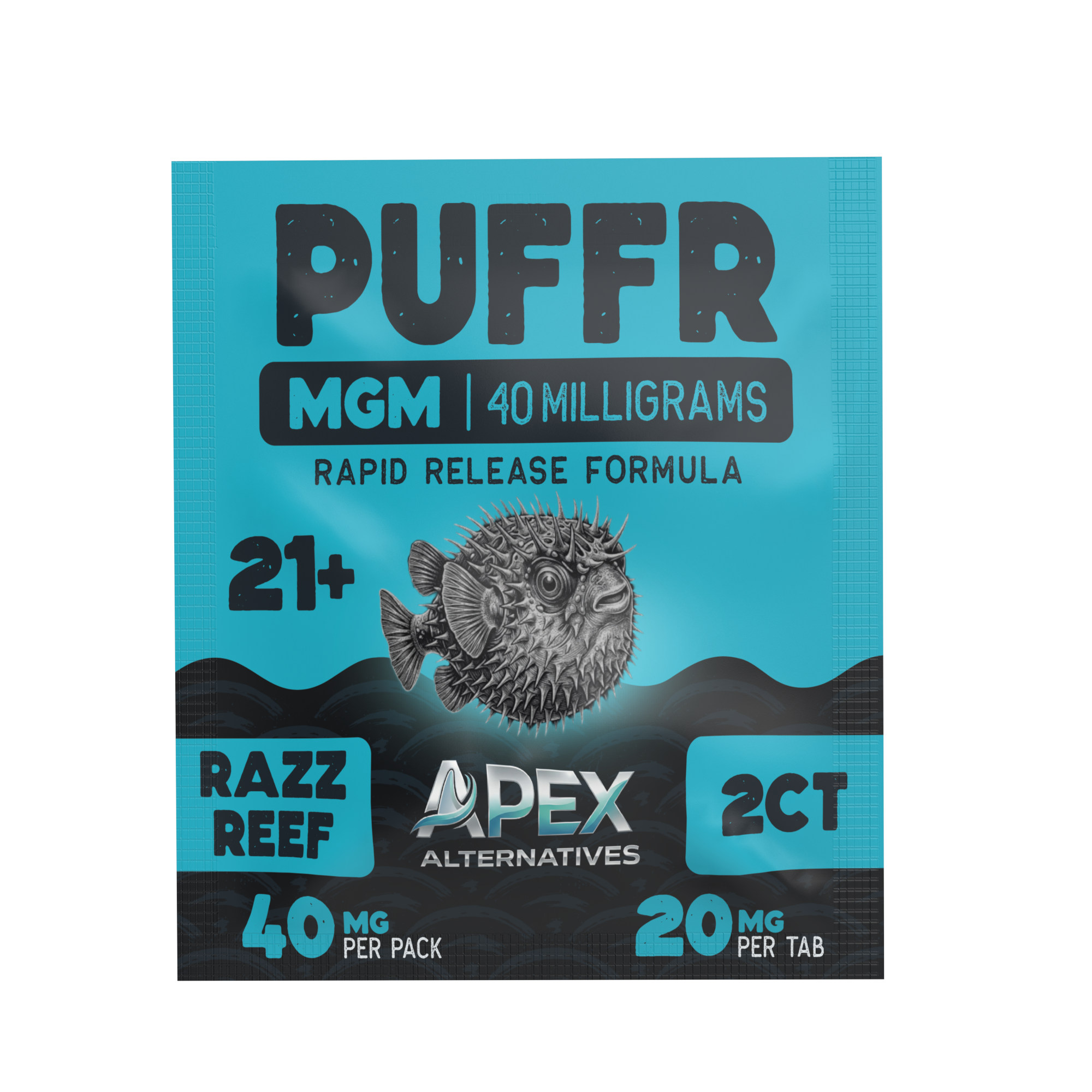 PUFFR 40MG (2ct.) MGM-15 Tablet