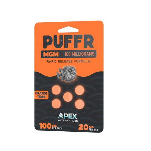 PUFFR Orange Tides MGM-15 Blister Pack