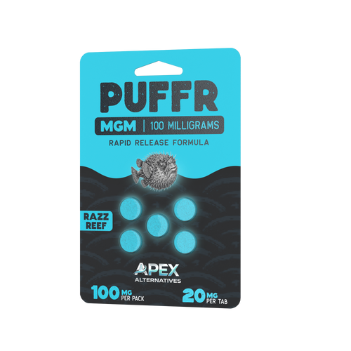 PUFFR Razz Reef MGM-15 Blister Pack