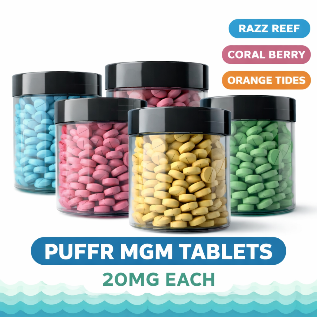 PUFFR MGM-15 Tablets - 20MG (100 - 1000PCS.)
